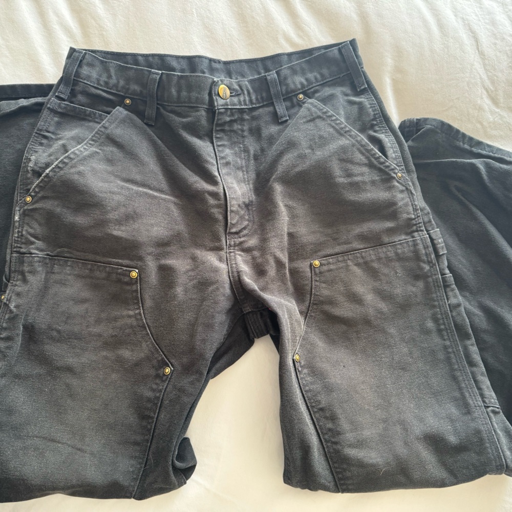 Carhartt jeans. Size 30 x 30 black